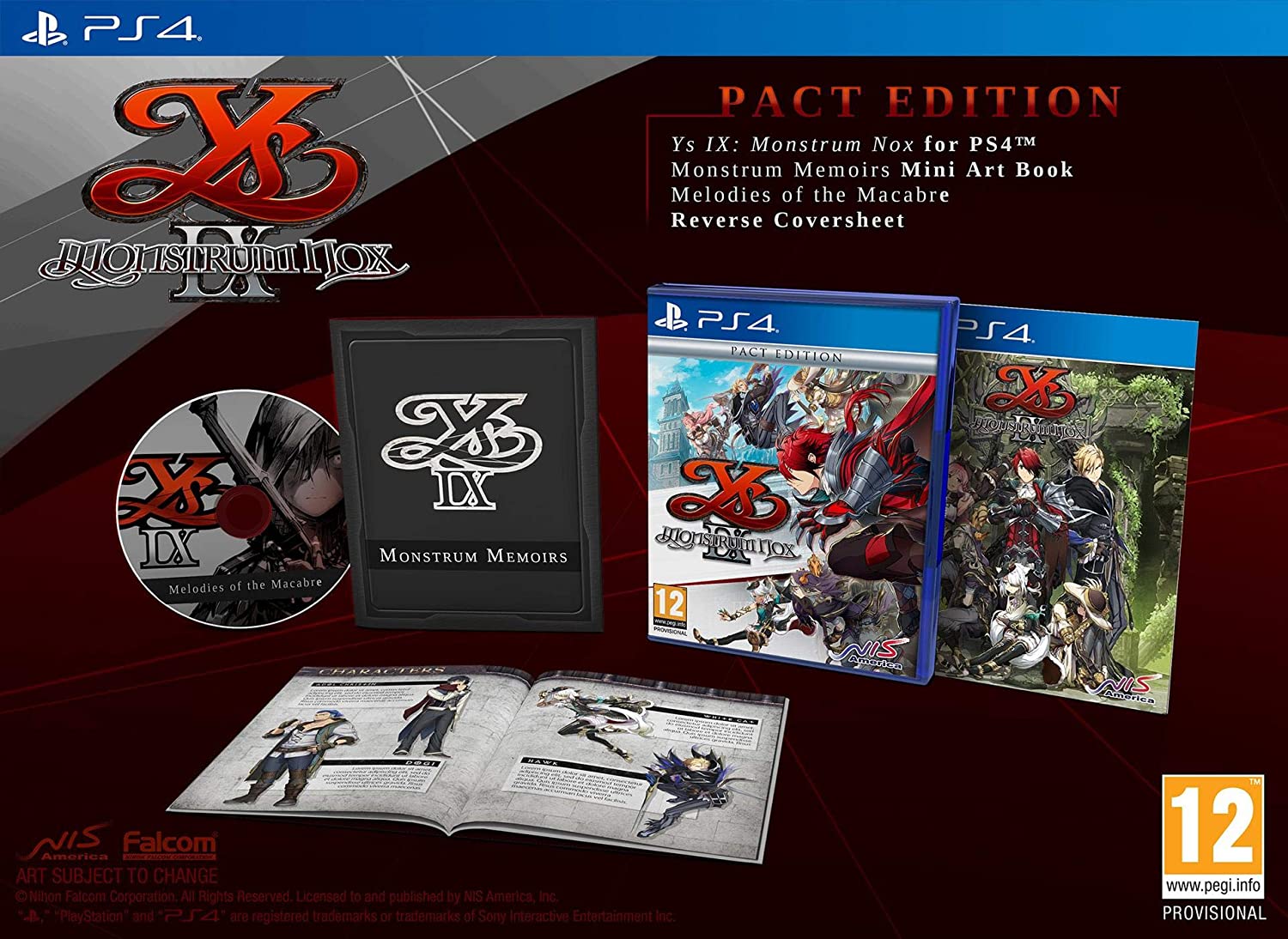 Ys IX Monstrum Nox Pact Edition PS4 - Image 2